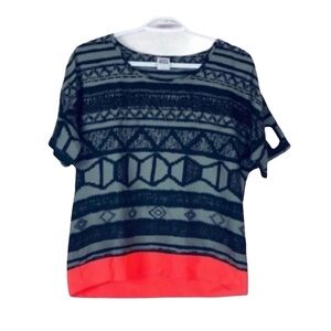Vero Moda Geometric short sleeve top